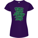 This Is What Awesome Looks Like Funny Womens Petite Cut T-Shirt Purple