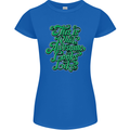 This Is What Awesome Looks Like Funny Womens Petite Cut T-Shirt Royal Blue
