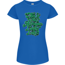 This Is What Awesome Looks Like Funny Womens Petite Cut T-Shirt Royal Blue