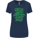 This Is What Awesome Looks Like Funny Womens Wider Cut T-Shirt Navy Blue