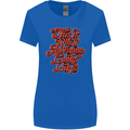This Is What Awesome Looks Like Funny Womens Wider Cut T-Shirt Royal Blue
