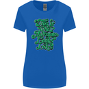 This Is What Awesome Looks Like Funny Womens Wider Cut T-Shirt Royal Blue
