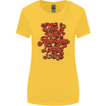 This Is What Awesome Looks Like Funny Womens Wider Cut T-Shirt Yellow