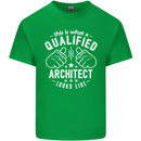 This Is What a Qualified Architect Looks Like Mens Cotton T-Shirt Tee Top Irish Green