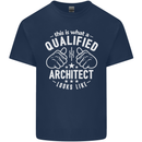 This Is What a Qualified Architect Looks Like Mens Cotton T-Shirt Tee Top Navy Blue