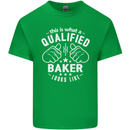 This Is What a Qualified Baker Looks Like Mens Cotton T-Shirt Tee Top Irish Green