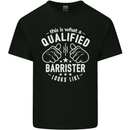 This Is What a Qualified Barrister Looks Like Mens Cotton T-Shirt Tee Top Black