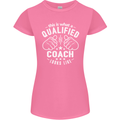 This Is What a Qualified Coach Looks Like Womens Petite Cut T-Shirt Azalea