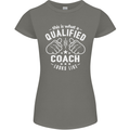 This Is What a Qualified Coach Looks Like Womens Petite Cut T-Shirt Charcoal