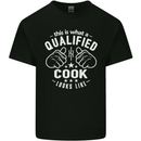 This Is What a Qualified Cook Looks Like Mens Cotton T-Shirt Tee Top Black