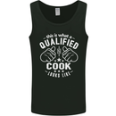 This Is What a Qualified Cook Looks Like Mens Vest Tank Top Black