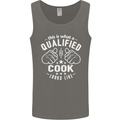 This Is What a Qualified Cook Looks Like Mens Vest Tank Top Charcoal