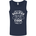 This Is What a Qualified Cook Looks Like Mens Vest Tank Top Navy Blue