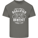 This Is What a Qualified Dentist Looks Like Mens Cotton T-Shirt Tee Top Charcoal