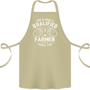This Is What a Qualified Farmer Looks Like Cotton Apron 100% Organic Khaki