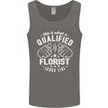 This Is What a Qualified Florist Looks Like Mens Vest Tank Top Charcoal