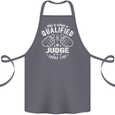 This Is What a Qualified Judge Looks Like Cotton Apron 100% Organic Steel