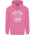 This Is What a Qualified Judge Looks Like Mens 80% Cotton Hoodie Azelea
