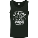 This Is What a Qualified Judge Looks Like Mens Vest Tank Top Black