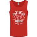 This Is What a Qualified Judge Looks Like Mens Vest Tank Top Red