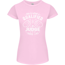 This Is What a Qualified Judge Looks Like Womens Petite Cut T-Shirt Light Pink