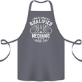 This Is What a Qualified Mechanic Looks Like Cotton Apron 100% Organic Steel