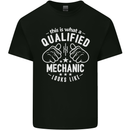 This Is What a Qualified Mechanic Looks Like Mens Cotton T-Shirt Tee Top Black