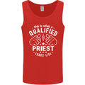 This Is What a Qualified Priest Looks Like Mens Vest Tank Top Red