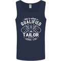 This Is What a Qualified Tailor Looks Like Mens Vest Tank Top Navy Blue