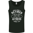 This Is What a Retired Actress Looks Like Mens Vest Tank Top Black