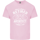 This Is What a Retired Architect Looks Like Mens Cotton T-Shirt Tee Top Light Pink