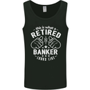 This Is What a Retired Banker Looks Like Mens Vest Tank Top Black