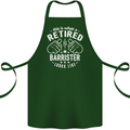 This Is What a Retired Barrister Looks Like Cotton Apron 100% Organic Forest Green