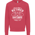 This Is What a Retired Bartender Looks Like Mens Sweatshirt Jumper Heliconia