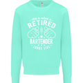 This Is What a Retired Bartender Looks Like Mens Sweatshirt Jumper Peppermint