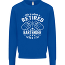 This Is What a Retired Bartender Looks Like Mens Sweatshirt Jumper Royal Blue