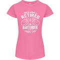 This Is What a Retired Bartender Looks Like Womens Petite Cut T-Shirt Azalea