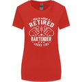 This Is What a Retired Bartender Looks Like Womens Wider Cut T-Shirt Red