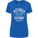 This Is What a Retired Bartender Looks Like Womens Wider Cut T-Shirt Royal Blue