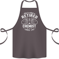 This Is What a Retired Chemist Looks Like Cotton Apron 100% Organic Dark Grey