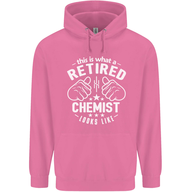This Is What a Retired Chemist Looks Like Mens 80% Cotton Hoodie Azelea