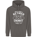 This Is What a Retired Chemist Looks Like Mens 80% Cotton Hoodie Charcoal