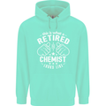 This Is What a Retired Chemist Looks Like Mens 80% Cotton Hoodie Peppermint