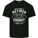 This Is What a Retired Chemist Looks Like Mens Cotton T-Shirt Tee Top Black