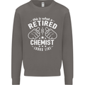 This Is What a Retired Chemist Looks Like Mens Sweatshirt Jumper Charcoal