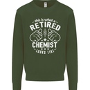 This Is What a Retired Chemist Looks Like Mens Sweatshirt Jumper Forest Green