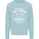 This Is What a Retired Chemist Looks Like Mens Sweatshirt Jumper Light Blue