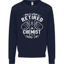 This Is What a Retired Chemist Looks Like Mens Sweatshirt Jumper Navy Blue