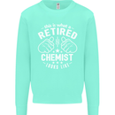 This Is What a Retired Chemist Looks Like Mens Sweatshirt Jumper Peppermint