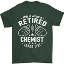 This Is What a Retired Chemist Looks Like Mens T-Shirt Cotton Gildan Forest Green